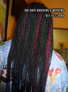 Box Braids & Single Braids Ida Hair Braiding and Weaving