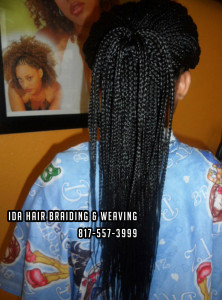 Box Braids & Single Braids Ida Hair Braiding and Weaving