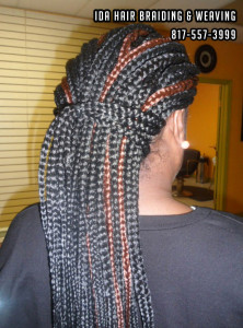 Box Braids & Single Braids Ida Hair Braiding and Weaving
