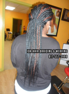 Box Braids & Single Braids Ida Hair Braiding and Weaving