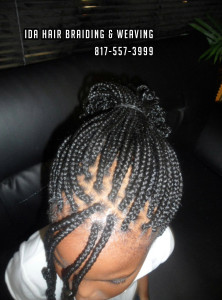 Box Braids & Single Braids Ida Hair Braiding and Weaving